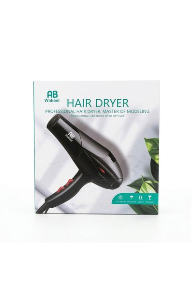 AB Wakeel Professional Hair Dryer Powerful Performance for Quick Drying and Styling (3800 Class) Hair Dryer