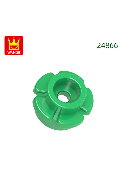 Choice18 about 1086pcs 46.Green 1086Pcs/Lot24866 1x1Five Petal Flowers Buildi...