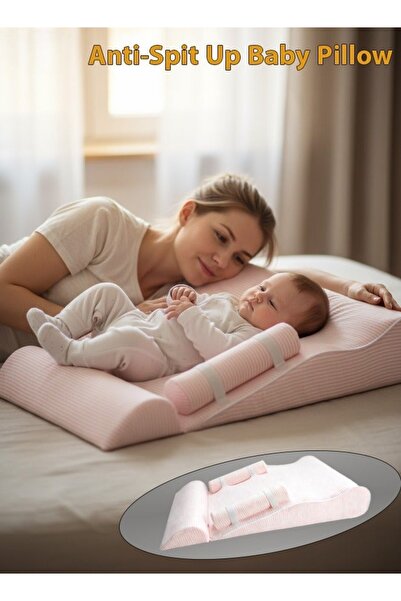 Generic Baby Wedge Pillow Nursery Pillows, 30 °Tilt Breastfeeding Pillow, Bab...