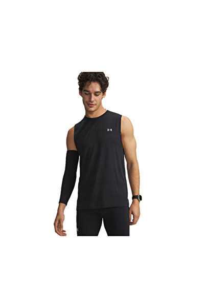 Under Armour سترة Ua Velociti Tank للرجال للجري 6010888-001 باللون الأسود