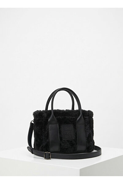 ZORELLİ Kadın Çanta Liora Mini Peluş Dokulu Tote El Kol Ve Omuz Kadın Çantası