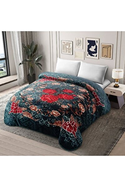 smart home 2KG Multicolor Weighted Blanket – Breathable Cotton Blend for Deep...