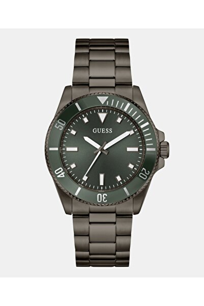 Guess Mens Gunmetal Analog Watch