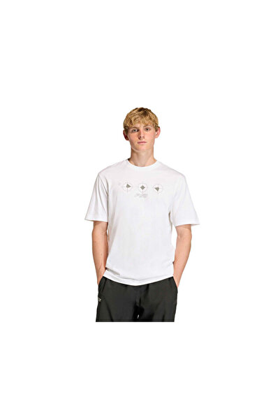 adidas Tricou casual pentru bărbați Clima Sh Sl Tee KE2674 Alb