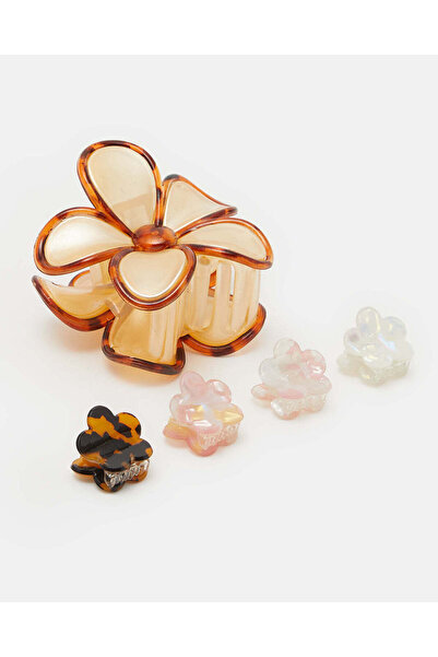 REDTAG Women Floral Hair Claw Clips (5 Pieces)