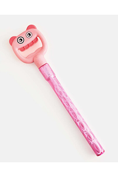 REDTAG عصا فقاعات على شكل دب وردي مع 120 مل من محلول الفقاعات