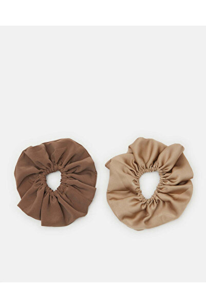 REDTAG Women Assorted Printed Hair Scrunchy Set (2 Piece)