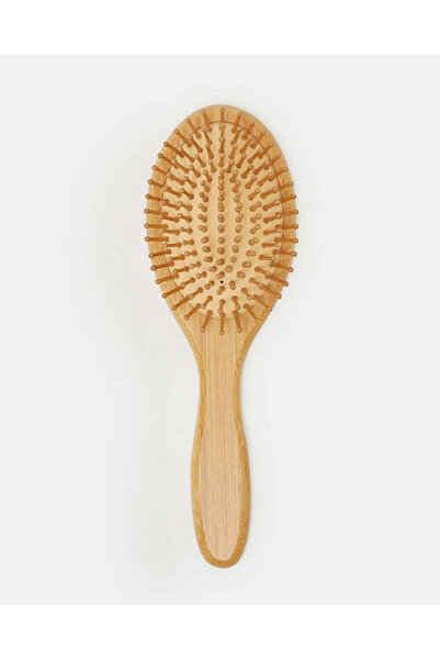 REDTAG Beige Wooden Hair Brush