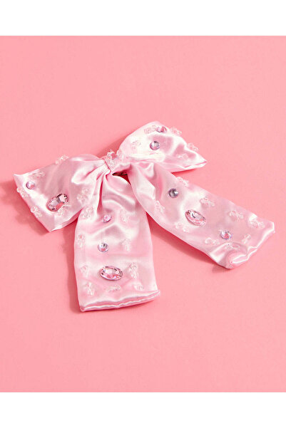 REDTAG Girls Satin Printed Hair Clip