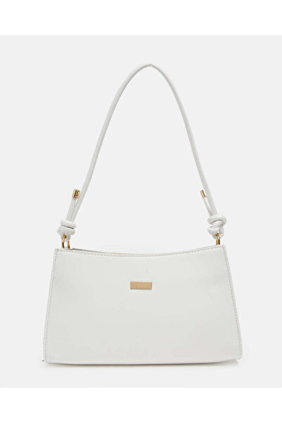 REDTAG حقيبة كروس بودي نسائية مزينة باللون الأبيض