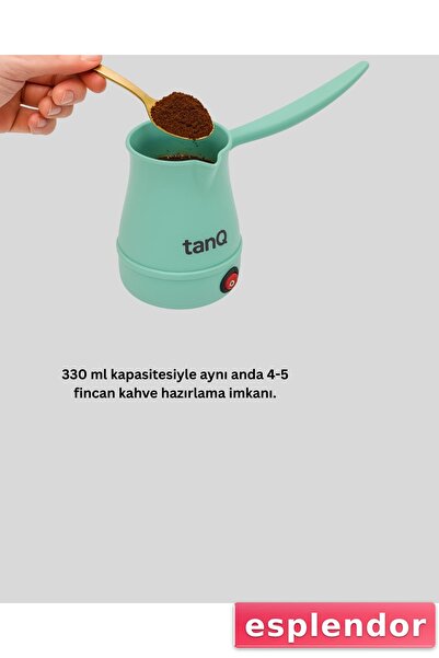 esplendor Electric Coffee Pot 4 Cup Capacity Practical Use