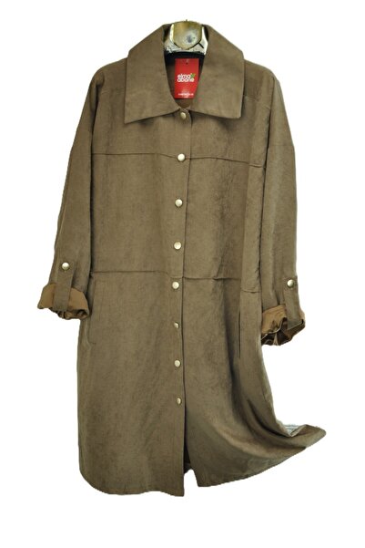 elma abone Plus Size Women's Summer Modal Linen Green Cap