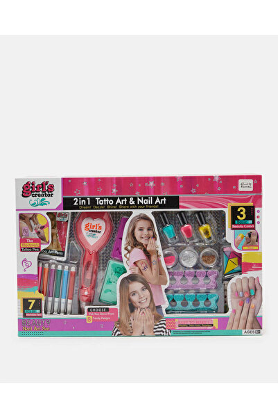 REDTAG مجموعة متنوعة من أقلام الوشم وفن الأظافر 2 في 1