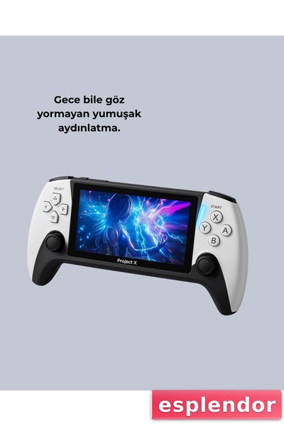 esplendor Taşınabilir Renkli Ekranlı 1000 Oyunlu El Konsolu HDMI Bağlantılı