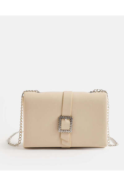 REDTAG Women Copper Premium Embellished Cross Body Bag