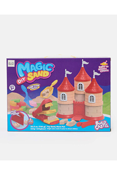 REDTAG مجموعة أدوات صنع الرمل السحري للأطفال، 18 قطعة، 750 غرام