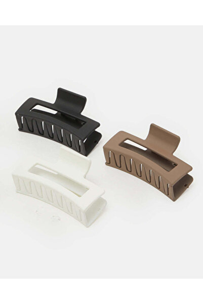 REDTAG Women Assorted Hair Claw Set – 6 Pieces