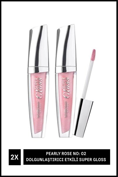 Deborah Milano Pearly Rose No: 02 Dolgunlaştırıcı Etkili Super GlossX2