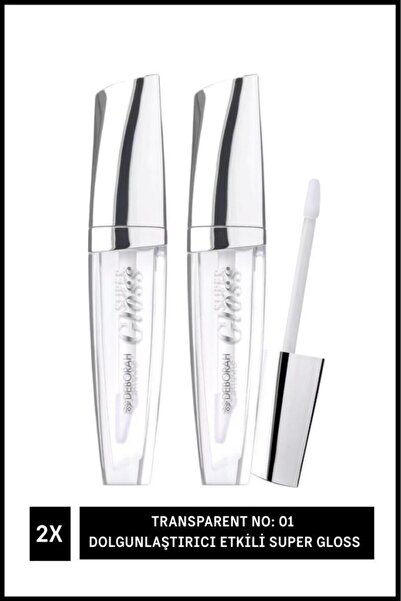 Deborah Milano Transparent No: 01 Dolgunlaştırıcı Etkili Super GlossX2