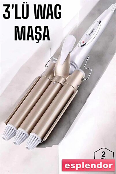 esplendor Voluminous Curls with Ceramic Coated Curling Iron