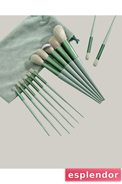 esplendor Skin-Friendly Makeup Brushes Set for Professional Application