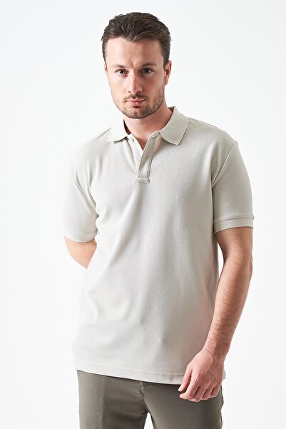 TENA Мъжка тениска с кант, с капсули, с разрез и две копчета