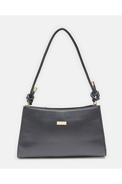 REDTAG Women Black Plain Cross Body Bag