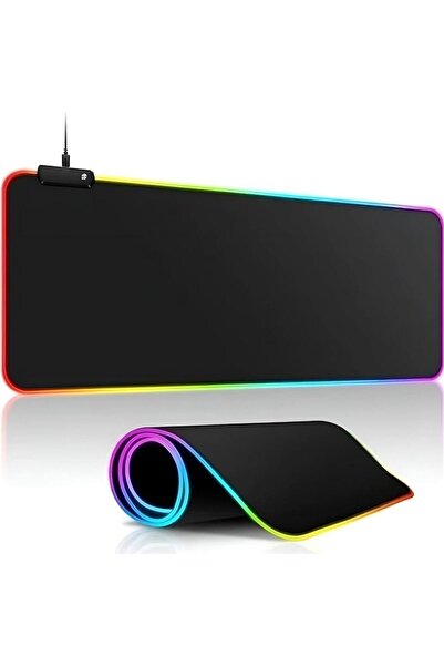 Appa SRF-888 SİYAH IŞIKLI RGB OYUNCU MOUSE PAD 80X30 CM KAYMAZ TABAN