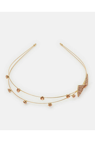 REDTAG Girls Gold Embellished Headband