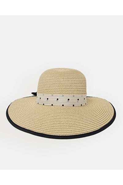 REDTAG Women Beige Paper Hat