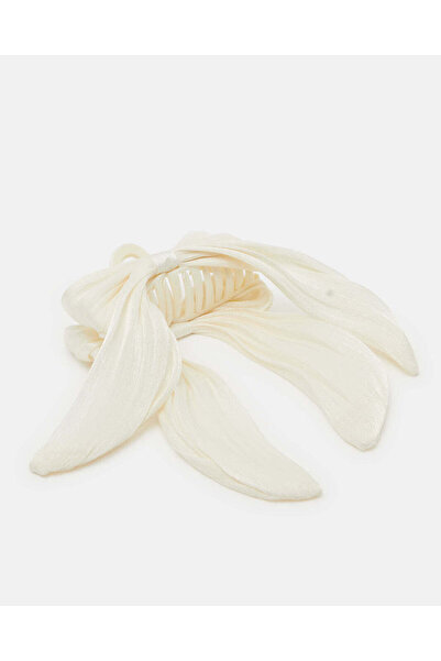 REDTAG Girls Beige Embellished Hair Claw