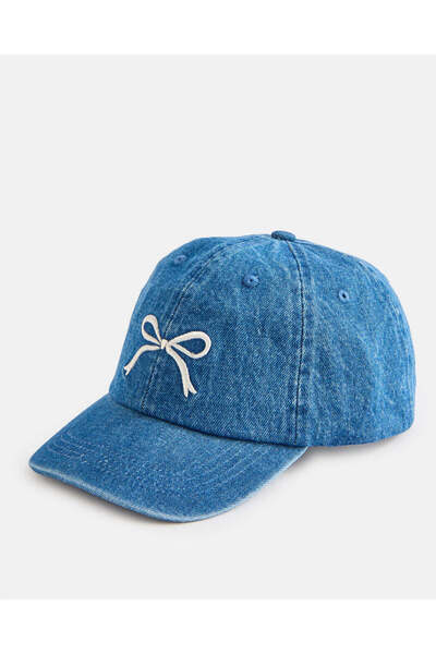 REDTAG Girls Bule Embellished Cap
