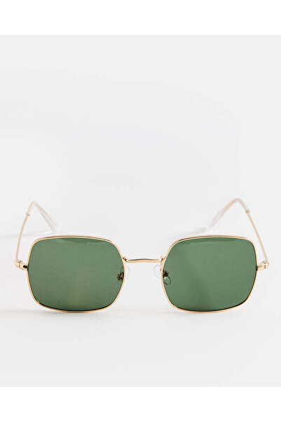 REDTAG Men Green Aviator Sunglasses