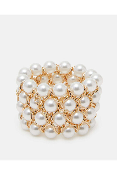 REDTAG سوار نسائي مزين بالذهب