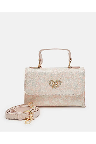 REDTAG حقيبة وردية مزينة للبنات في المرحلة الثانوية