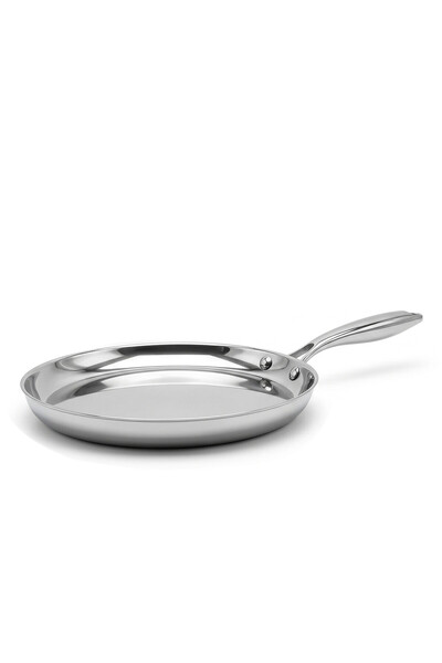 Prestige Infinity Tri Ply Stainless Steel 24cm Tawa | Induction + all hob sui...