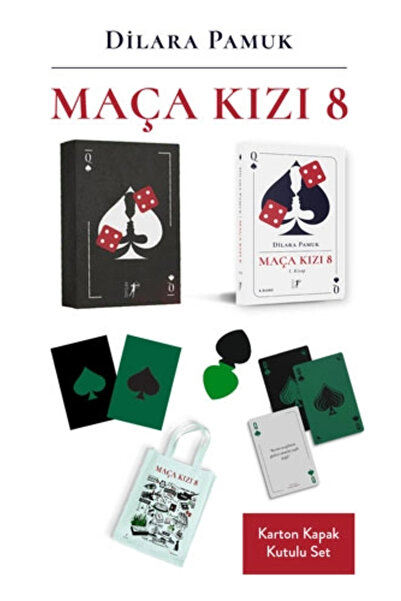 Artemis Yayınları Maça Kızı 8 - 1. Kitap (Karton Kapak - Kutulu Set) + Sanat ...