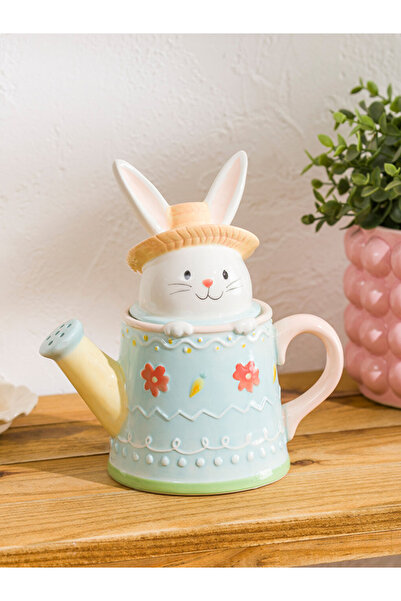LC Waikiki Renkli̇mağazadan Mixed Rabbit Figured Teapot 690 ml