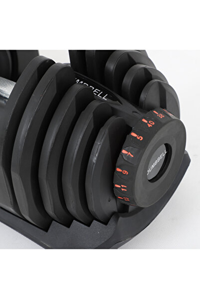 Bezt Pro Sports Profesyonel 40 KG Siyah Dambıl Ayarlanabilir Ağırlık Seti