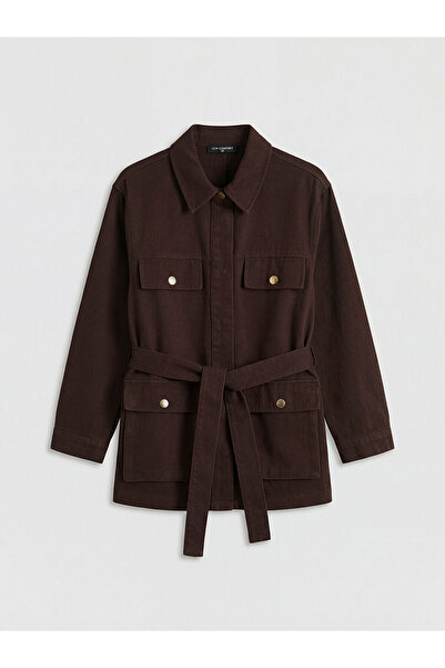 LC Waikiki Peak New Season Belted Women's Jean Tunic