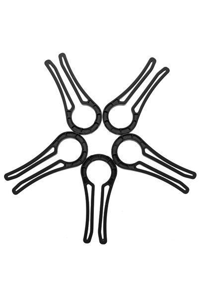 Arabest 5 قطع من أقفال مقابض الموقد، أغطية مقابض الفرن المقاومة للعبث، لمنع ا...