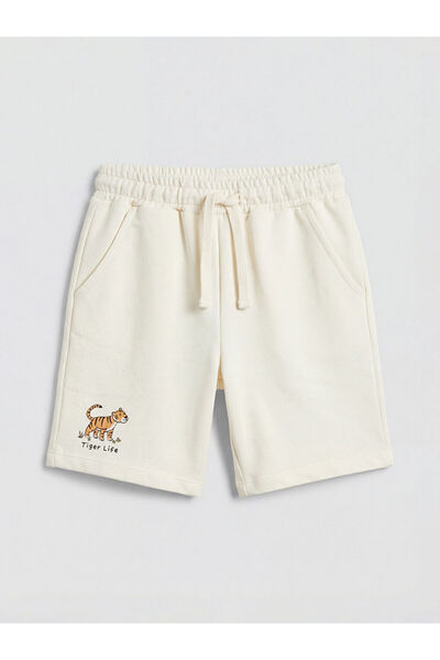 LC Waikiki I Beli Kordonlu مطبوع شورت للأولاد من فريزن ستور