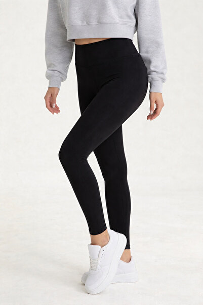 FORMO Women Pocketed Extra High Waist Scuba Fabric Stretchy Sports Comfortabl...