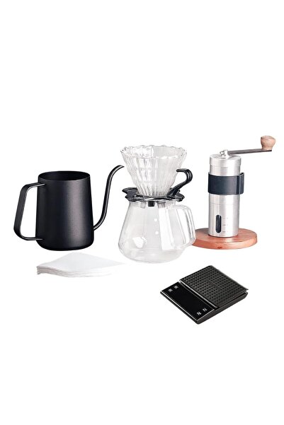 Arabest 8 PCS Coffee Maker Set, Manual Pour Over Coffee Maker Set, Coffee Acc...