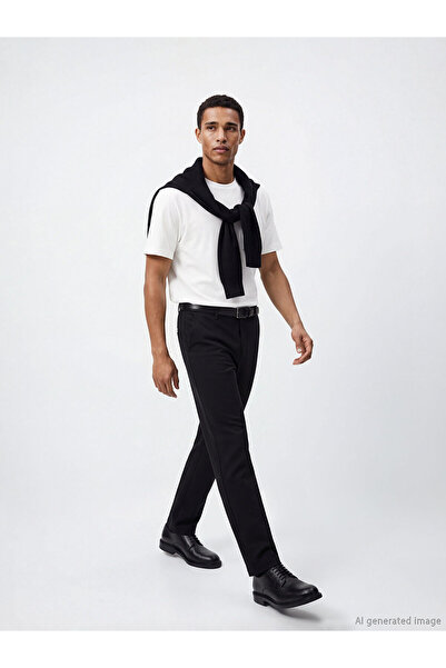 LC Waikiki Nevavm Standard Fit Men's Trousers with a Difference