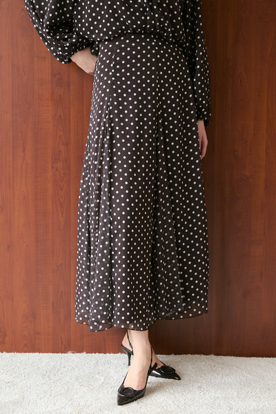 Melike Tatar Puantiye Etek 32-2729