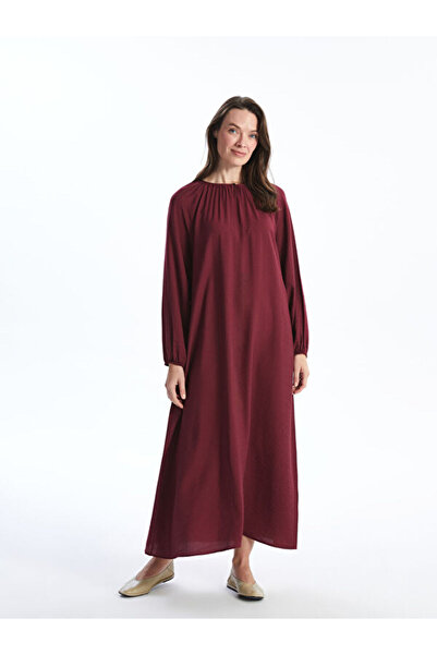 LC Waikiki Rmz Gi̇yi̇m Farkiyla Zero Roba Collar Dress