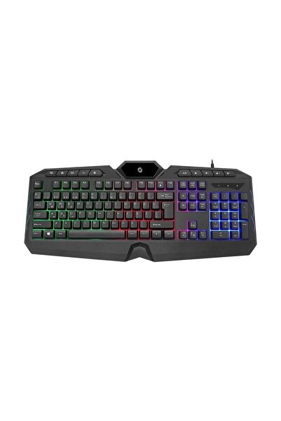 FRISBY FK-4860QU Rainbow Backlit Wired Black Multimedia Keyboard