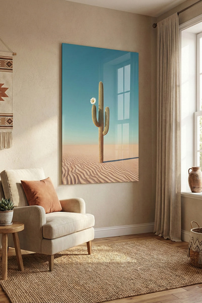 Ahsen resim çerçeve Unbreakable Glass Tabletop 5mm (Thick) - Home Workplace W...