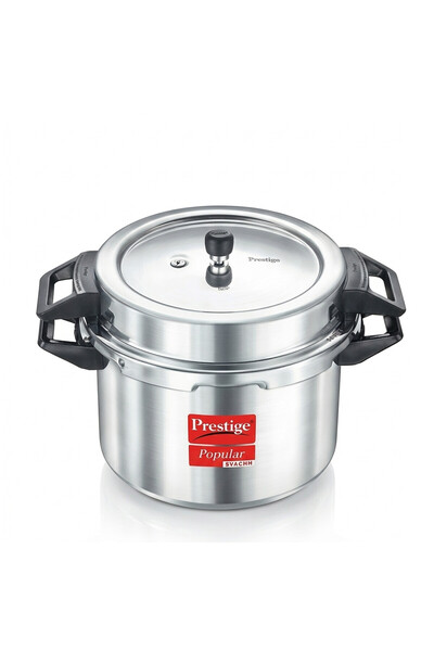 Prestige Popular Plus Svachh Virgin Aluminium Spillage Control Outer Lid Pres...
